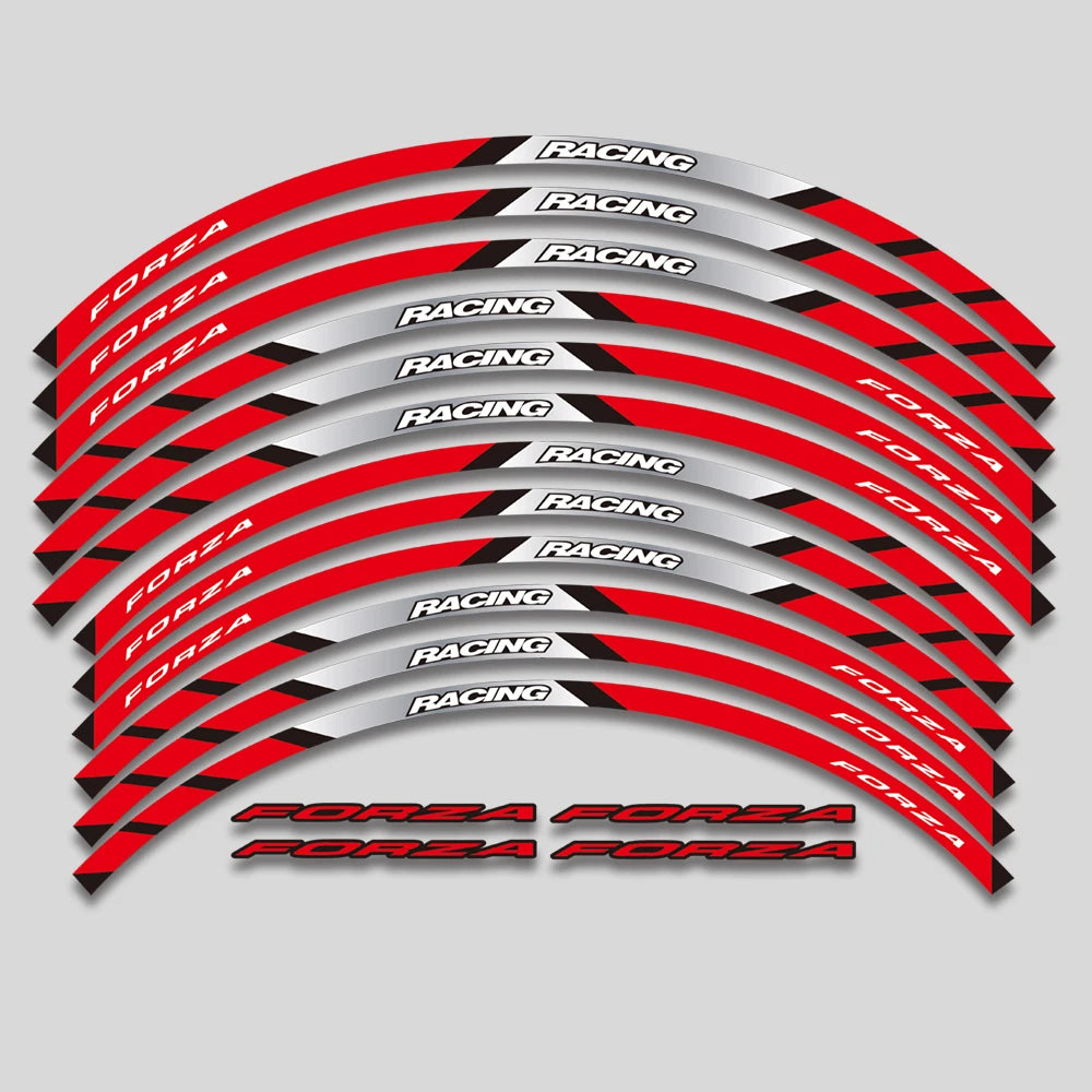 15″17″ Rim Motorcycle Parts Wheel Sticker Reflective MotorBike — product photo 4 of 5