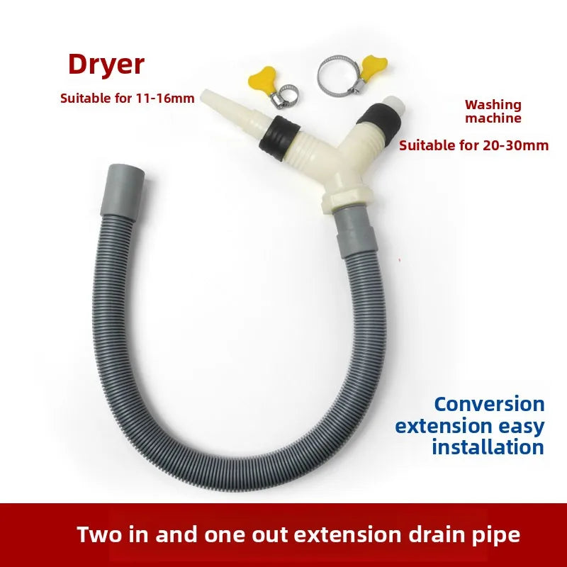 Drainage tee adapter drainage pipe fitting for washing — product photo 2 of 4