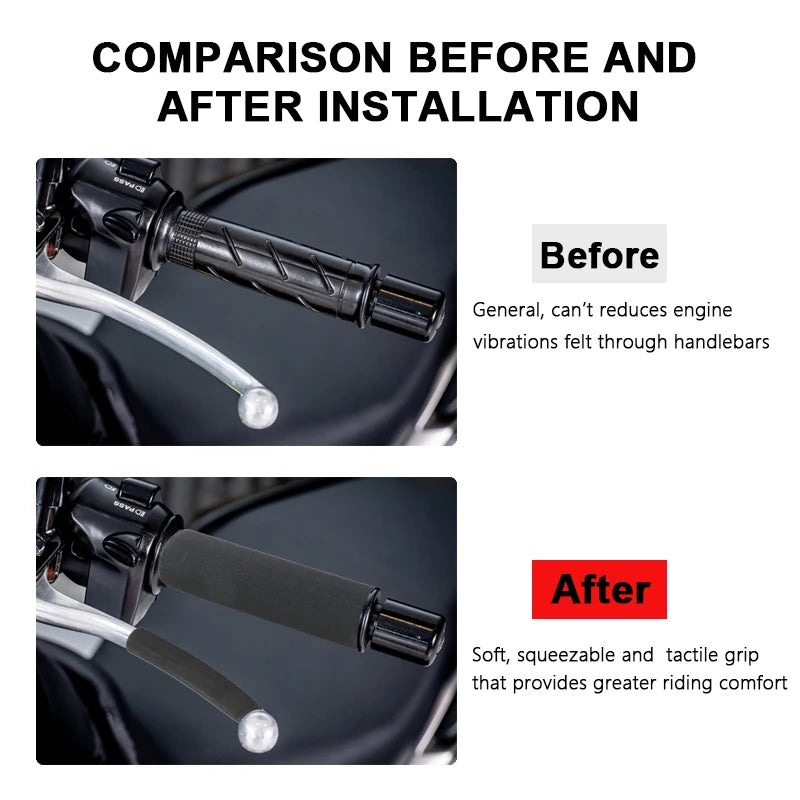 Motorcycle Handle Anti-vibration Handlebar Grips NC750X 2023 Accessories — product photo 3 of 6