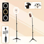 12-inch Foldable LED Ring Light With 110cm Tripod — product photo 4 of 6