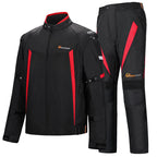 Motorcycle Riding Suit Men Waterproof Jacket Pants Set — product photo 5 of 6