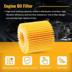 Compact 20Pcs Engine Oil Filter Elements For Toyota — product photo 6 of 6