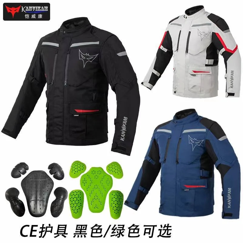Motorcycle Riding Suit Motorbike Touring Jacket Detachable Liner — main product photo