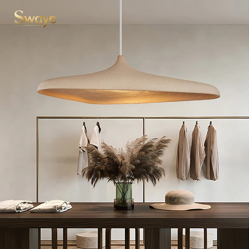 Wabi-Sabi Minimalist Stylish LED Ceiling Chandelier Lamp Design — product photo 5 of 6