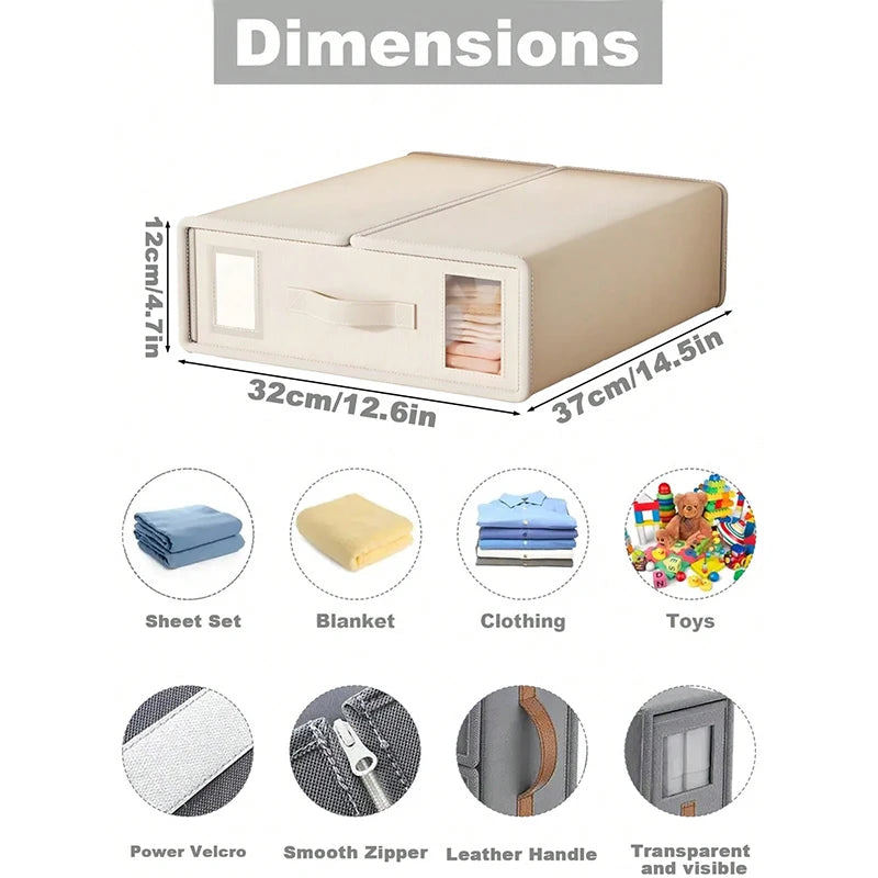 Bed Sheet Foldable Organiser Clothes — main product photo