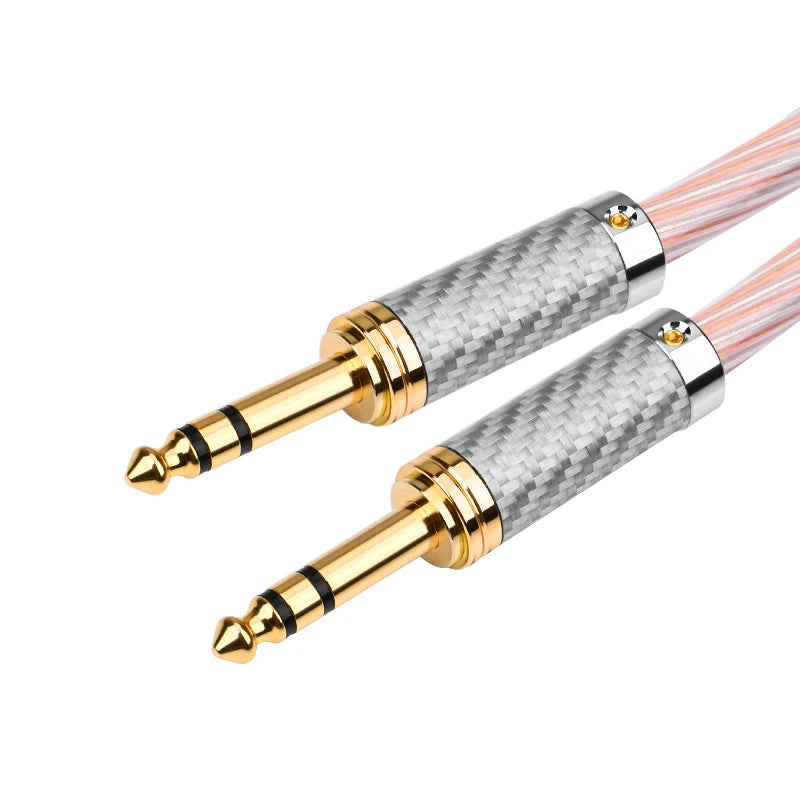 HiFi 6.35mm Audio Cable OCC Silver Mixed 6.35 — product photo 6 of 6