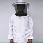 Practical White Man's Beekeeping Jacket Veil Smock Equipment — product photo 6 of 6