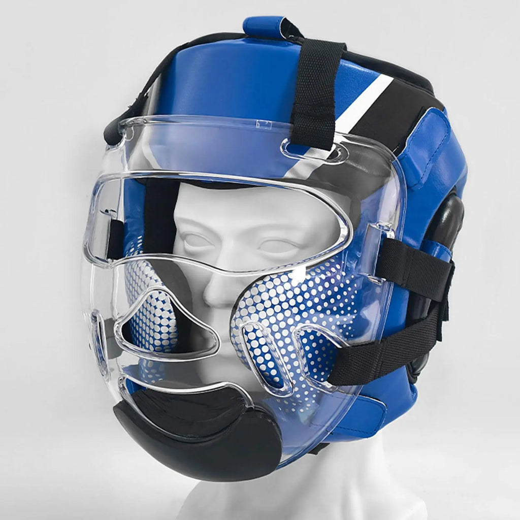 Transparent Taekwondo Mask Face Guard Safety Cover for — product photo 6 of 6
