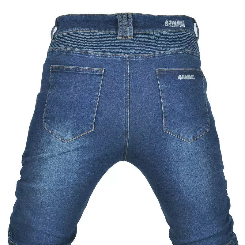 Motorcycle Blue Pants Black Men Jeans Motocross Road — product photo 5 of 6