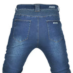 Motorcycle Blue Pants Black Men Jeans Motocross Road — product photo 5 of 6