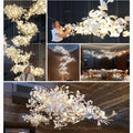 Ginkgo Leaves Loft Hanging Chandelier Light For High — main product photo