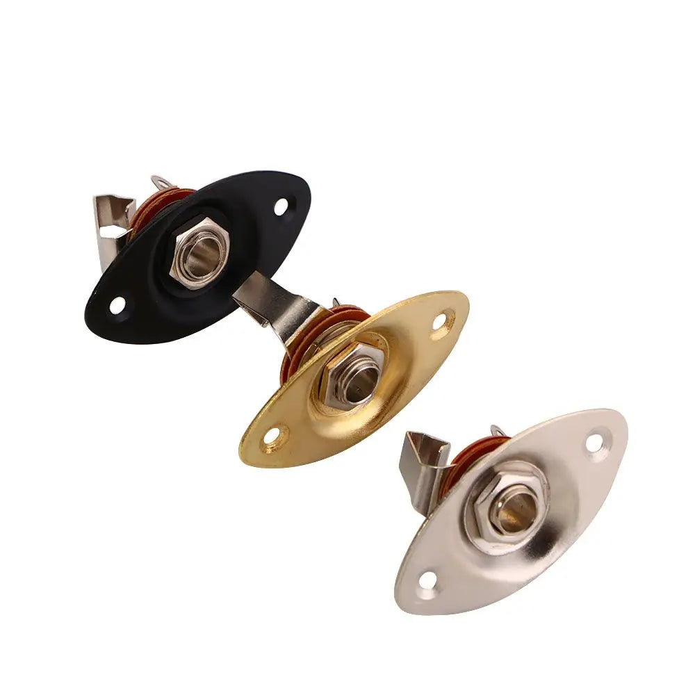 Instruments Jack Plate & Screws Guitar Replacemnet Electric — product photo 2 of 6