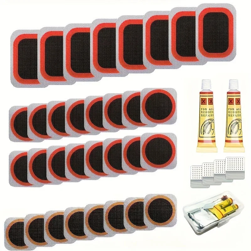 Professional Bike Repair Kit Vulcanizing Patch Set for — main product photo