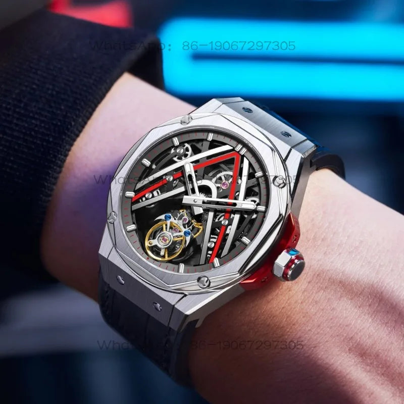 Fashion Waterproof Hollow Trend Watch Men's Watch — main product photo