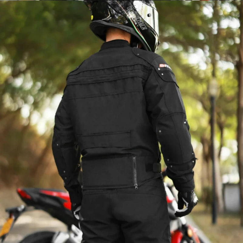 Men's Summer Mesh Breathable Motorcycle Jacket Windproof Motorcycle — product photo 5 of 6