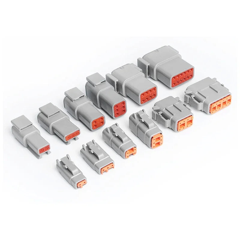 1/5set Deutsch DT Connector 2/3/4/6/8/12 Pin Waterproof Electrical — product photo 2 of 6