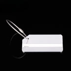 1pcs Unisex Metal Luggage Tag Portable Label Suitcase — product photo 2 of 6
