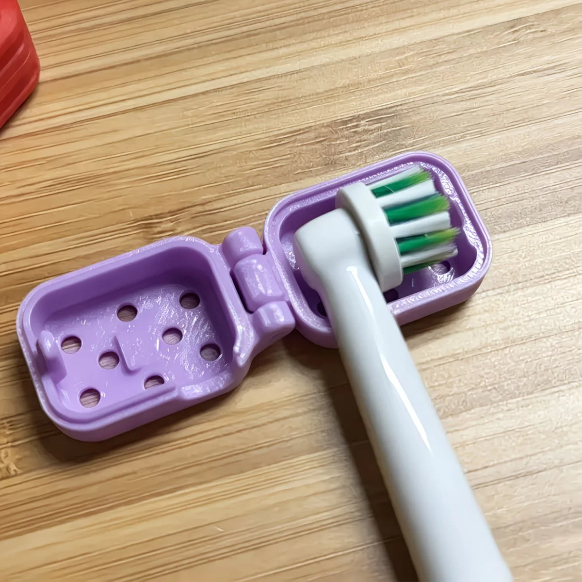 1/4pcs Toothbrush Head Covers Portable Travel Use — product photo 4 of 5