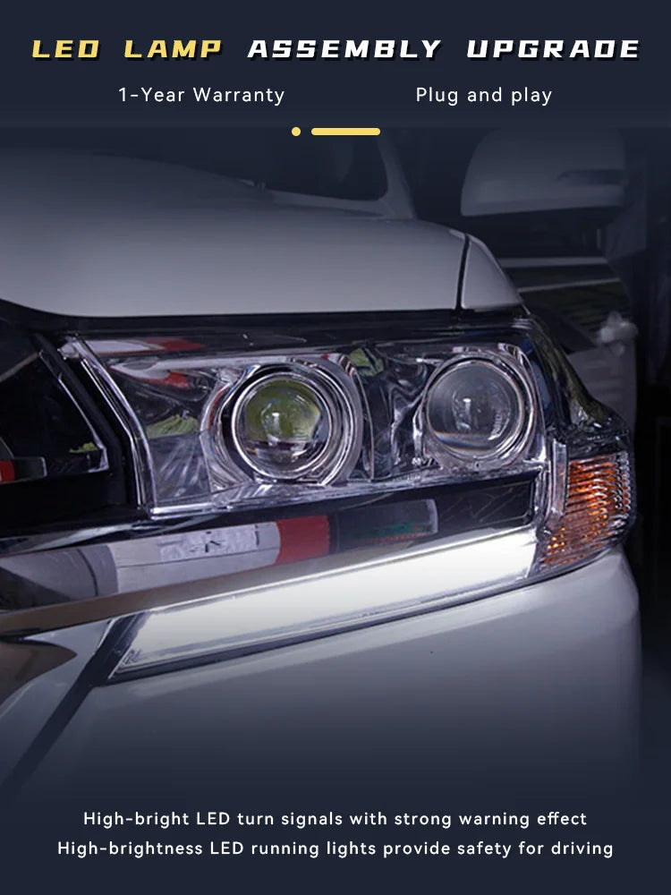 Car Lights For Toyota Land Cruiser 2016-2021 FJ200 — product photo 3 of 6