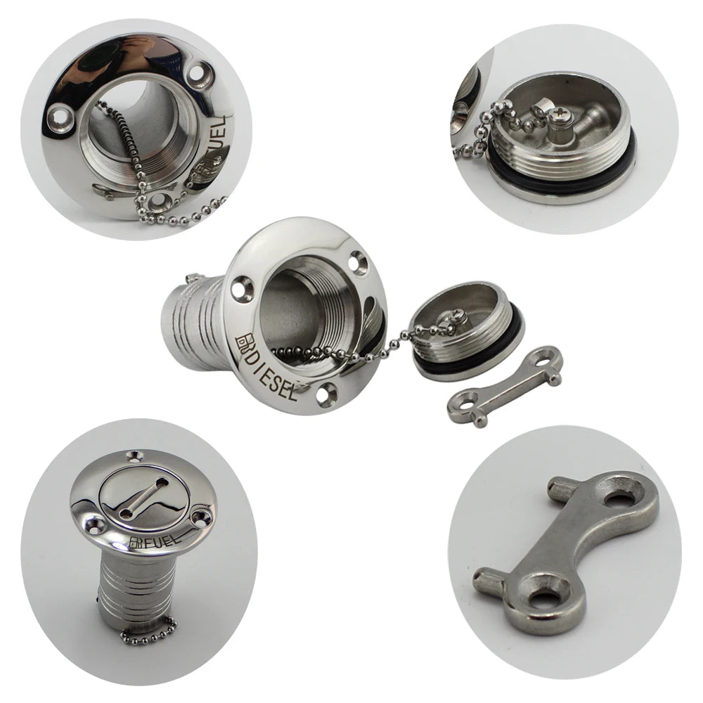 1.5" 2 inch 316 Stainless Steel Marine Boat — product photo 4 of 6