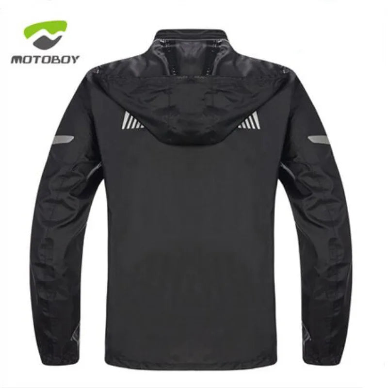 Men‘s Women MOTOBOY Motorcycle Riding Raincoat Split Waterproof — product photo 5 of 6