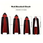 Children's Vampire Double-Sided Cape — product photo 3 of 5