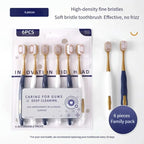 Premium Wide Head Soft Bristled Toothbrush 6 Pack — product photo 3 of 6