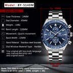 BENYAR 5140 Premium Men's Watch Top Brand Luxury — product photo 4 of 6
