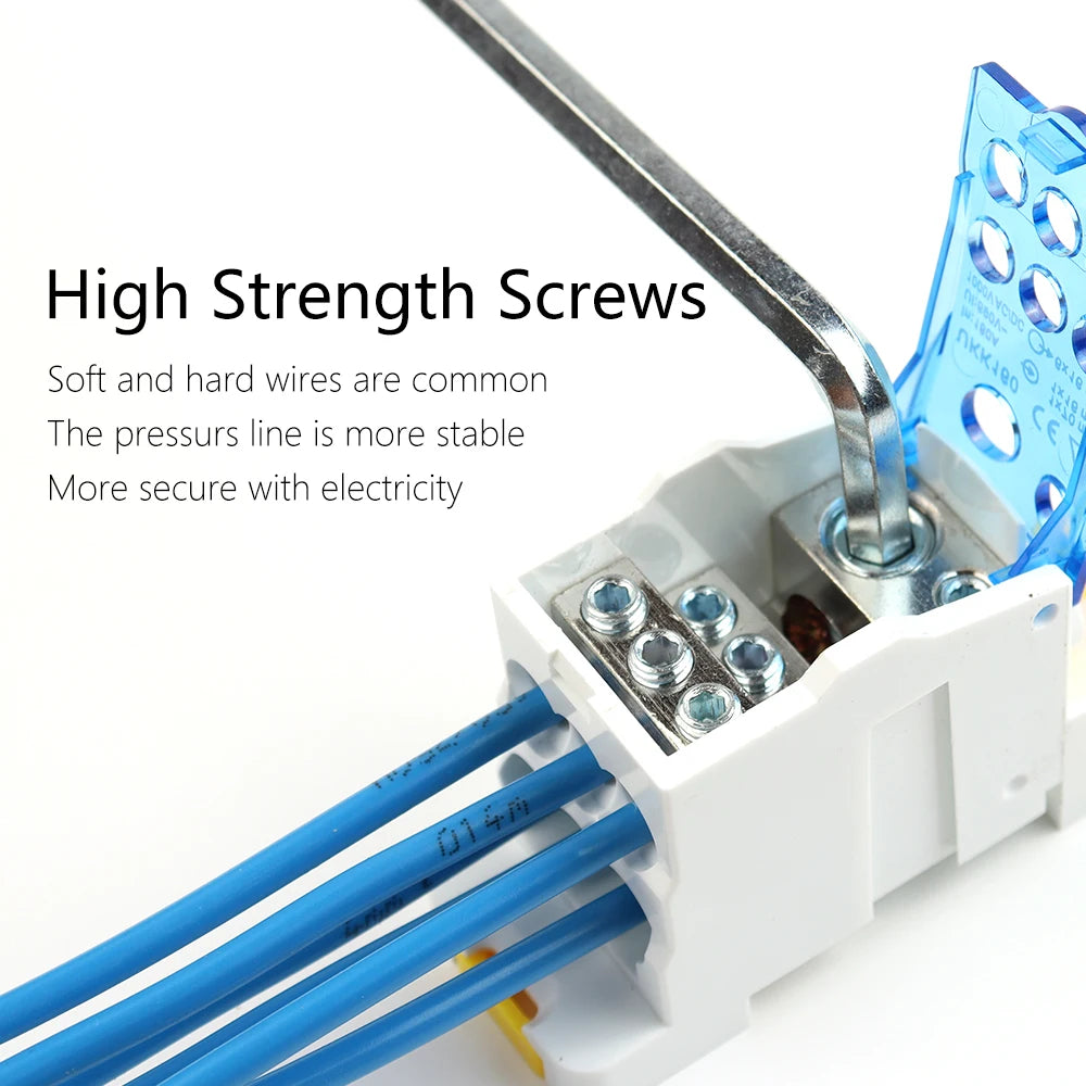 Electric Split Din Rail Terminal Block Junction Box — product photo 3 of 6