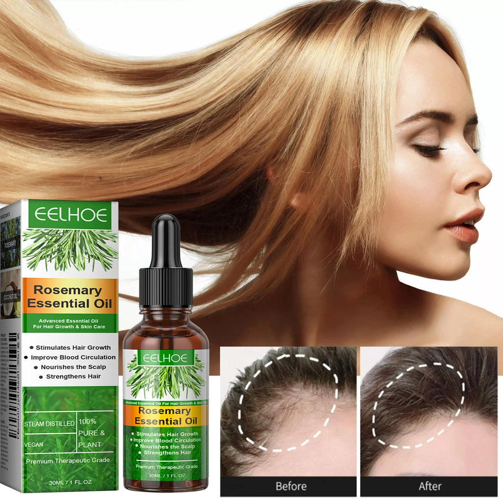 Natural and Pure Vegan Organic Stimulates Rosemary Essential