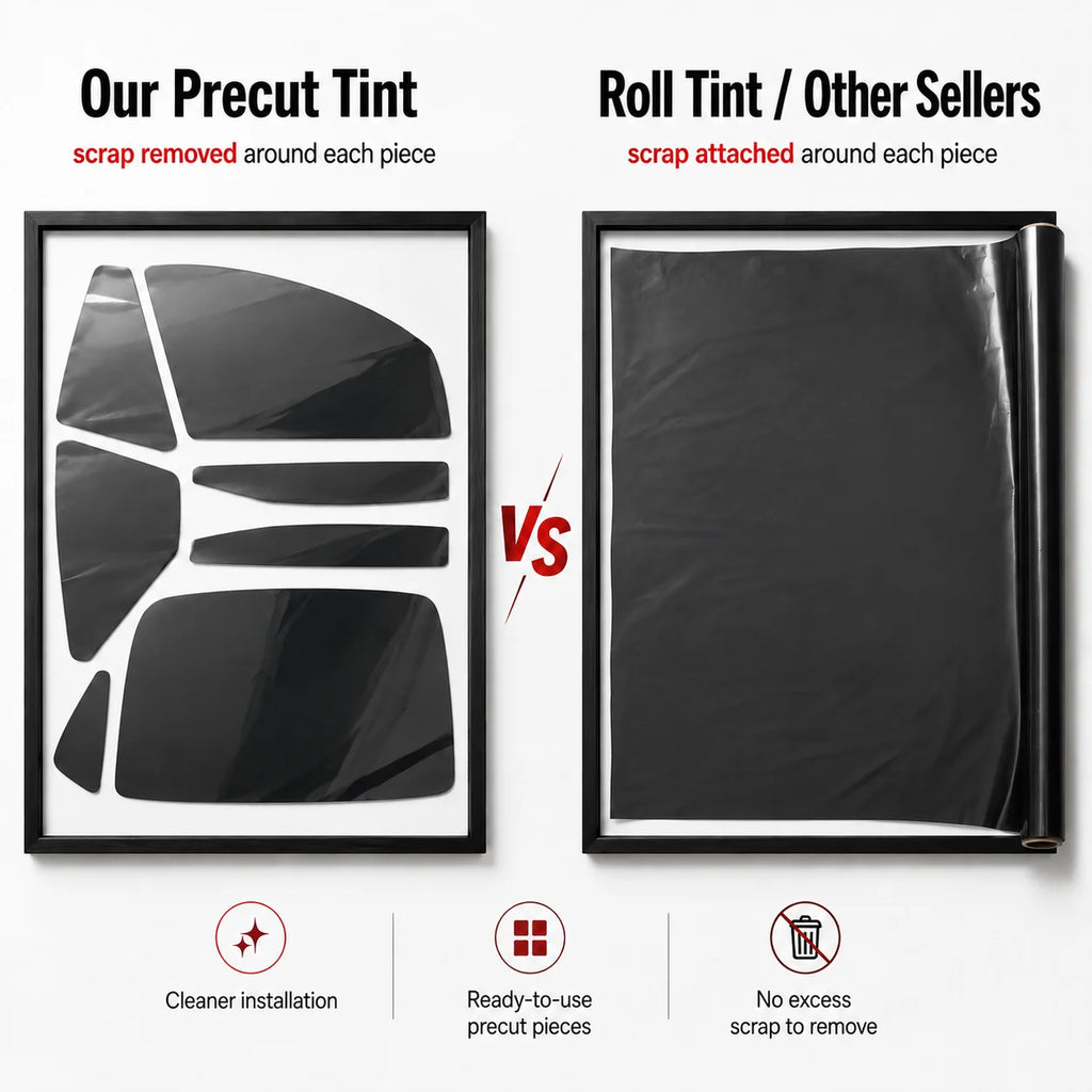 Premium Precut Window Tint Kit Front Rear Windows — product photo 2 of 6