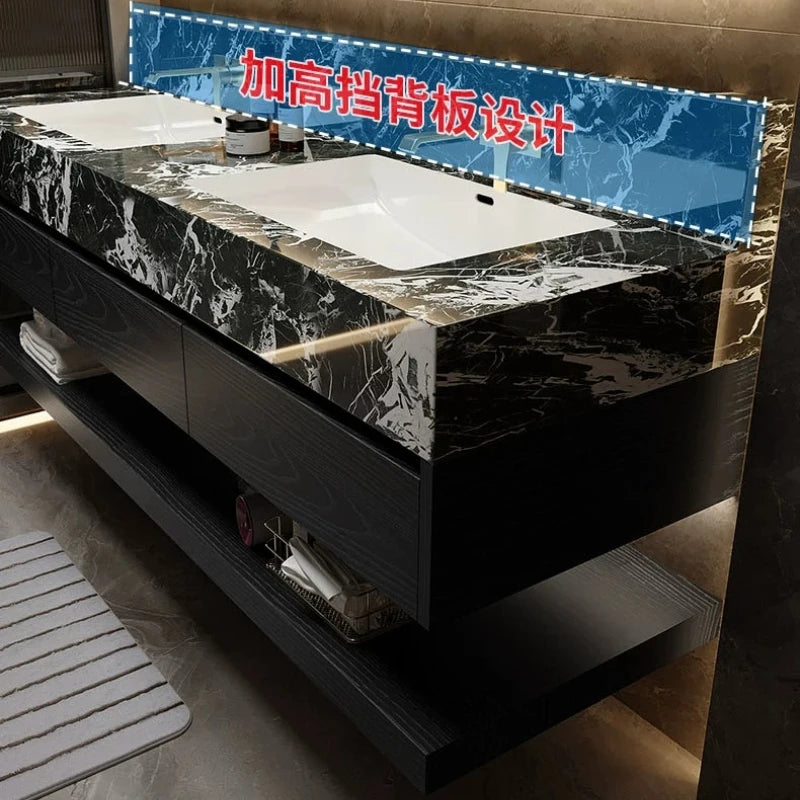Luxury Hotel-Style Bathroom Vanity with Double Sinks Premium — product photo 4 of 6