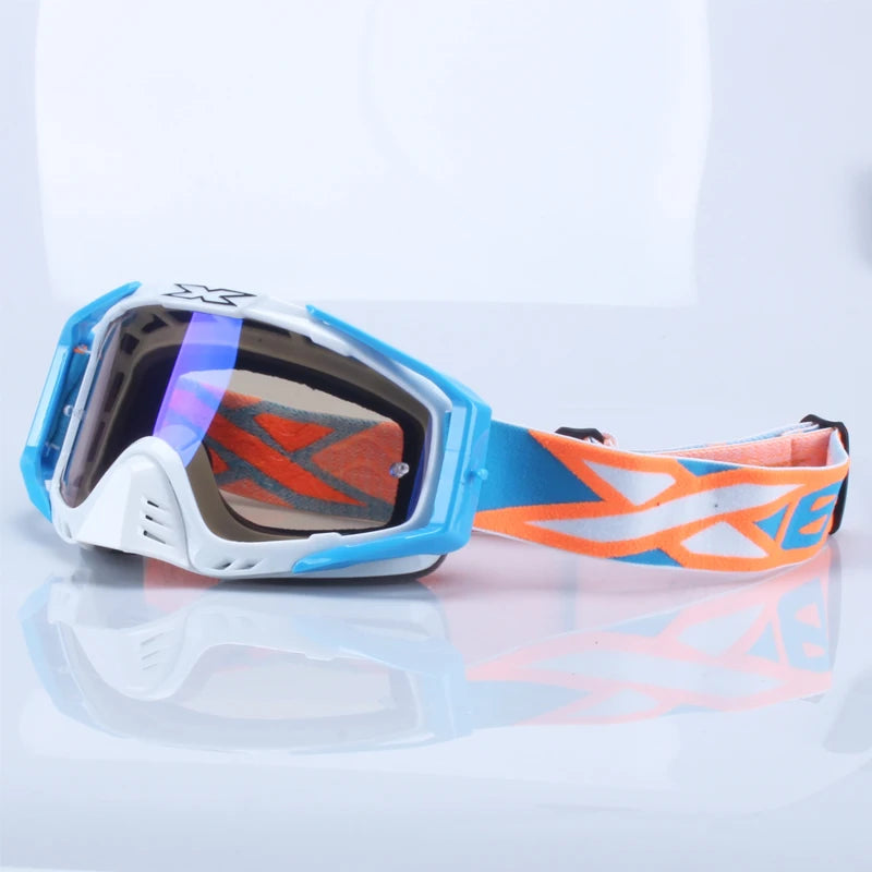 EKS X Motorcycle Glasses HD Lenses Dirt Bike — main product photo