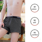 Loose Cotton Briefs Men Boxer Shorts Comfortable Summer — product photo 5 of 6