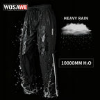 WOSAWE Motorcycle Motorbike Rainproof Single Pants Waterproof Unisex — main product photo