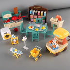 Forest Animal Family Dollhouse Furniture 1/12 Miniature Toys — product photo 3 of 6