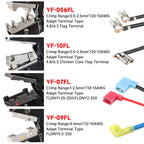 Flag Terminal Spade Female Connectors Crimping Tools L-shaped — product photo 5 of 6