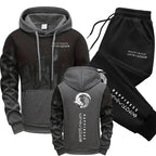 Japanese Fashion Men's Tracksuit Hoodies Sweatpants 2 Piece — product photo 3 of 6