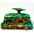 Magic Green Underground Cottage Craft Model With Flower — product photo 6 of 6