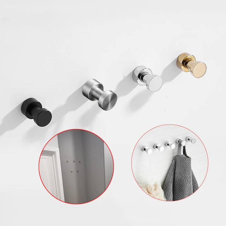 1pc Brass Decorative Hooks Wall Mount Clothes Coat — product photo 4 of 4