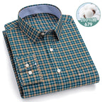 Oxford Men Shirts Long Sleeve 100 Cotton Big — main product photo