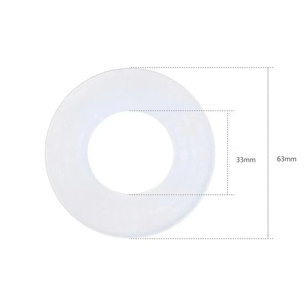5pc Seal Washer For Silicone Flush Valve Seal — product photo 3 of 6