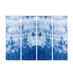 4pcs/set Outdoor Lantern Background Cloth Blue Indigo Dyed — product photo 4 of 6