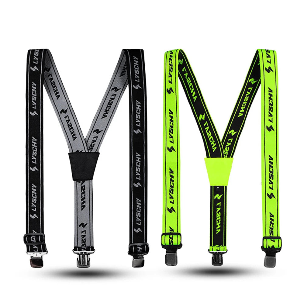 1 PCS Motorcycle Pants Suspenders High Elastic Adjustable — product photo 4 of 5