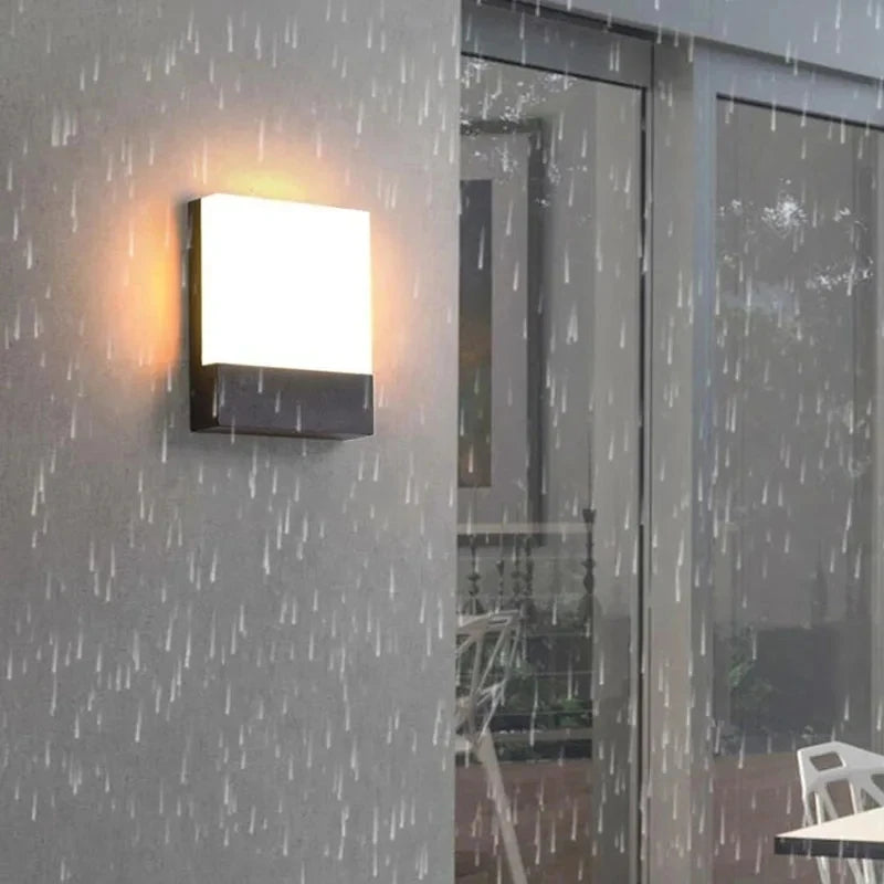 Minimalist Ultra Bright Wall Lamp Outdoor Waterproof IP65 — product photo 2 of 6