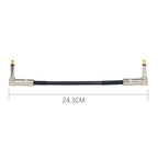 Guitar Patch Pedal Cable 6.35mm Right Angle Plug — product photo 6 of 6