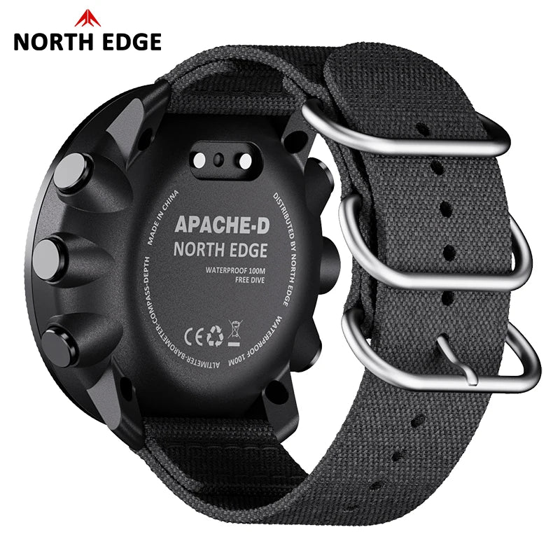 NORTH EDGE APACHE-D Men Free Dive Digital Watch — product photo 2 of 6