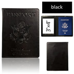 Passport Holder Cover Wallet Travel Essentials RFID Blocking — product photo 3 of 6