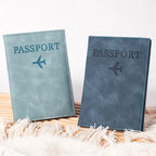 Airplane Passport Cover Case for Women Men Travel — main product photo