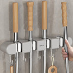 Mop Holder Broom Stand Wall Mounted Mop Support — product photo 2 of 6